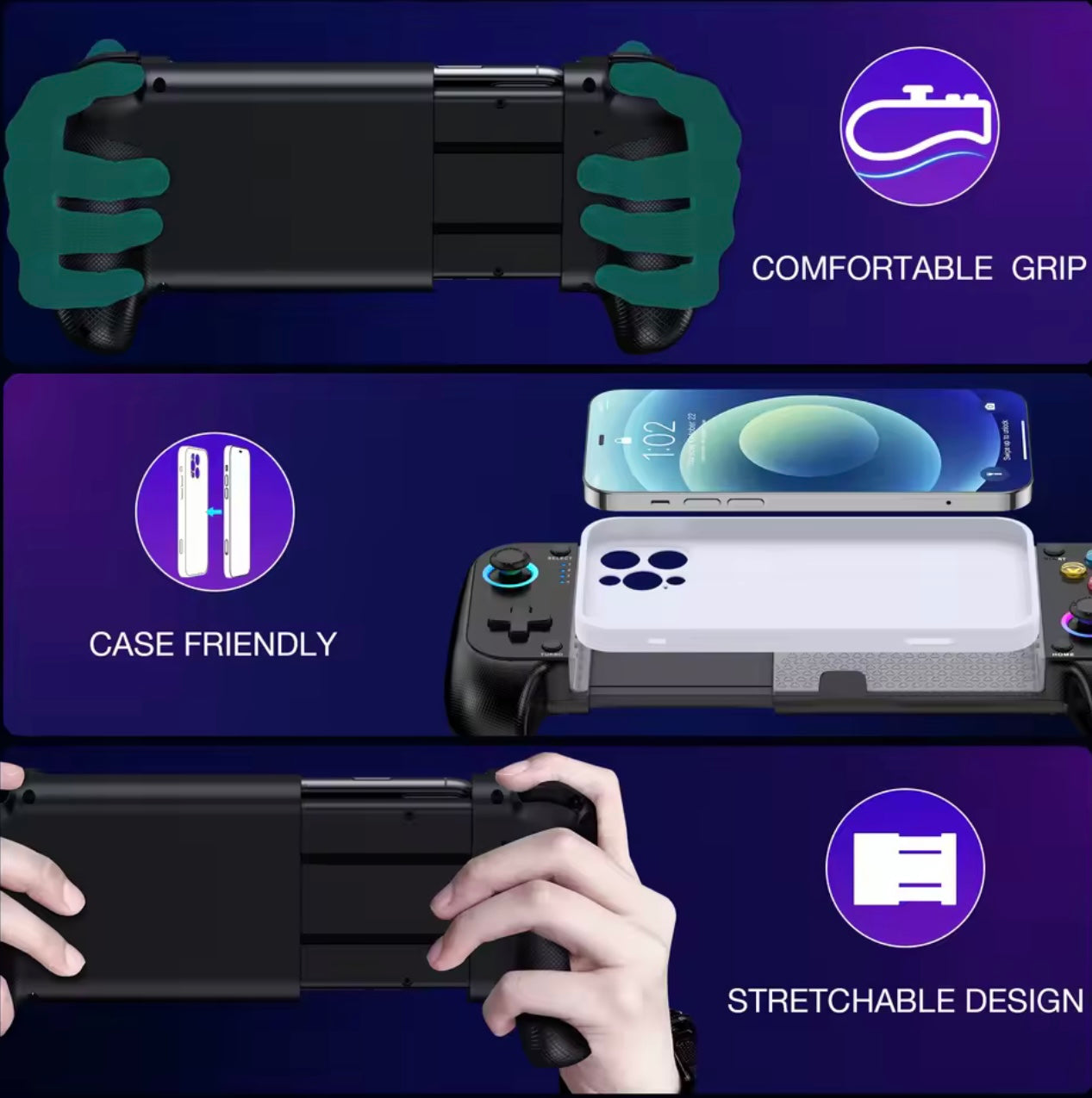 PocketPixel™ Mobile Gaming Controller
